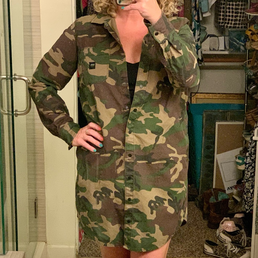 Adorable Vans dress/jacket